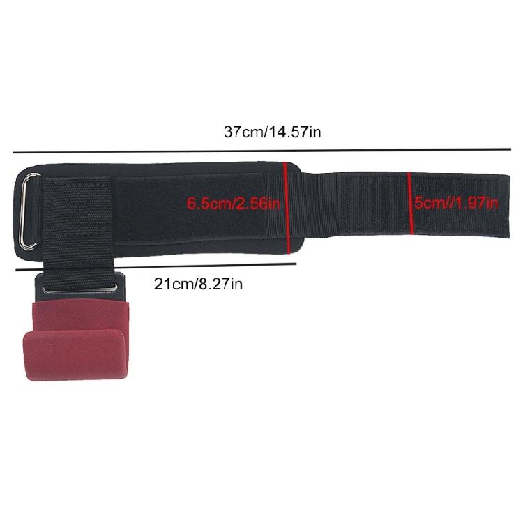 Heavy Duty Weightlifting Hook with Padded Handle Power Weight Lifting Hook Power Lifting Grips Padded Workout Strap