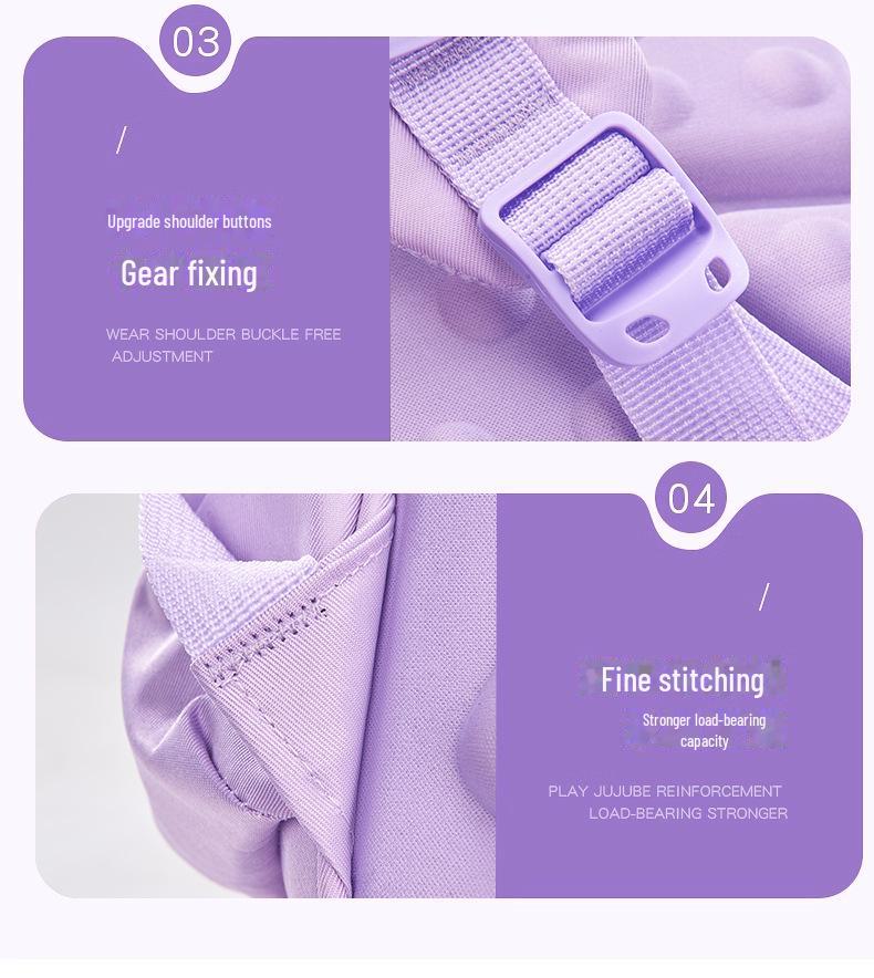 Ultra-Light, Large-Capacity Spine-Protective Schoolbag for Grades 3-6 – Unisex Children's Backpack