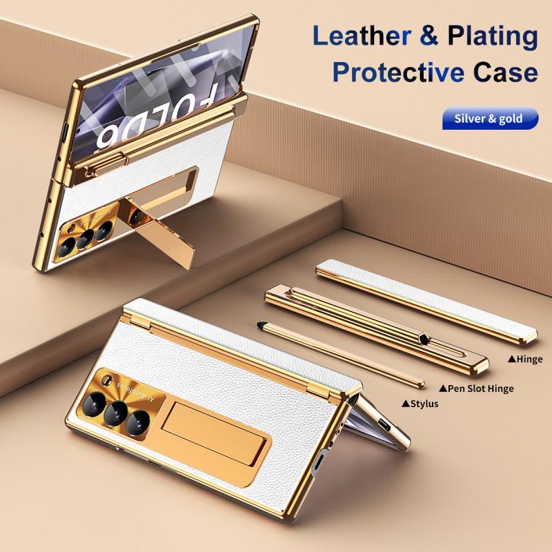 Case Galaxy Z Fold8 Fold7 Hinge Protection Pen Slot Screen Protector Shockproof Full Cover