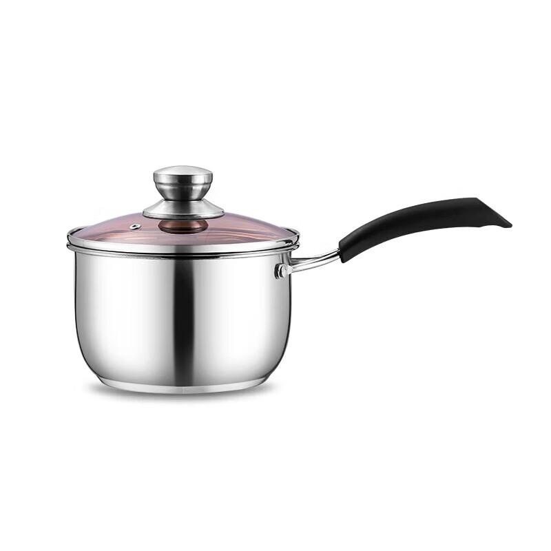 Adneny 18cm 201 Stainless Steel Milk Pot