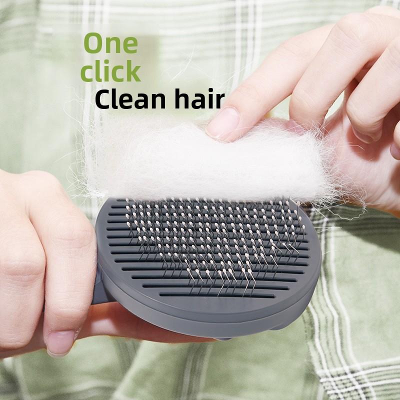 Pet Combs, Hair Removal Brushes, Cat Hair Removal Combs, Dog Massage Combs, Self-cleaning Combs, Cleaning Supplies