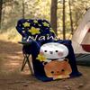 Personalized Custom Name Blanket - Bubu and Dudu Print Design,Blanket for Sofa,Bed,Travel,Camping - Soft and Warm, Great Gift