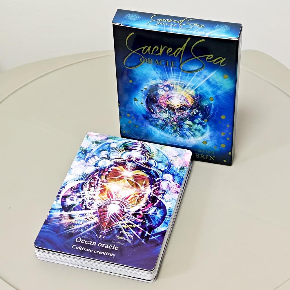 Sacred Sea Oracle: Dive Into The Depth of Your Cosmic Soul 36 Pcs Cards 10.4*7.3cm