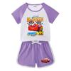 2025 Kids' Summer Clothing Set: Unisex Baby Shorts & T-Shirt Two-Piece for Casual Sports