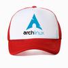 Berretto da Baseball Unisex Arch Linux Rete Traspirante Fresco Estate Regolabile Cappellino da Papà Snapback Casquette