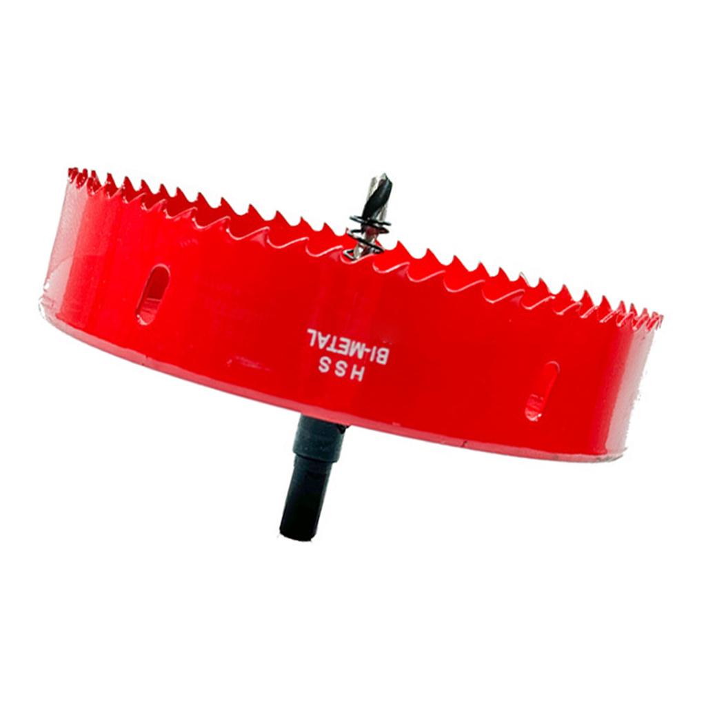 Hole Saw with Arbor for Metal Wood and Plastic Cutting 220mm 250mm Bi-Metal Hole Cutter Drilling Tool