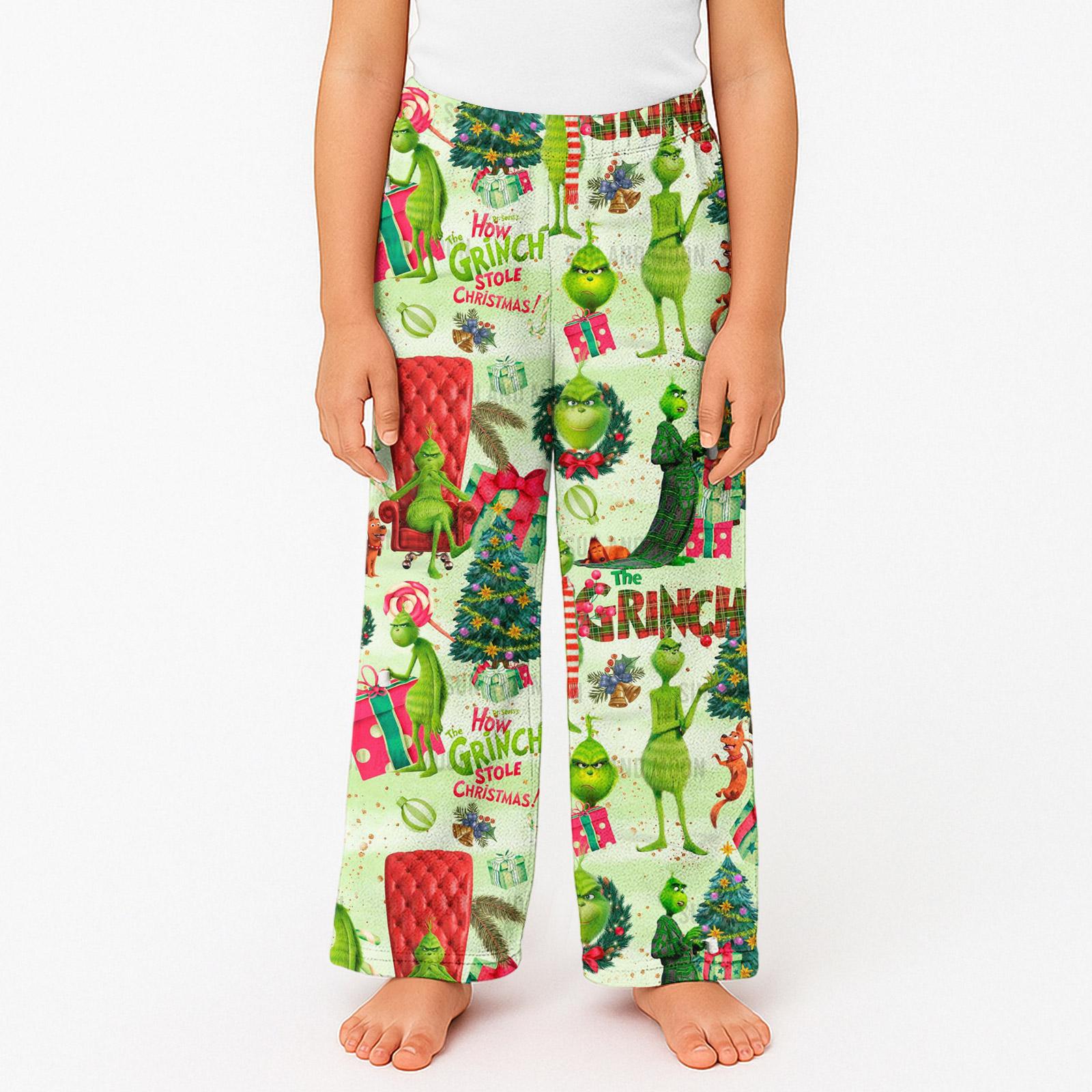 

Детские зимние брюки Длинные брюки с принтом 150