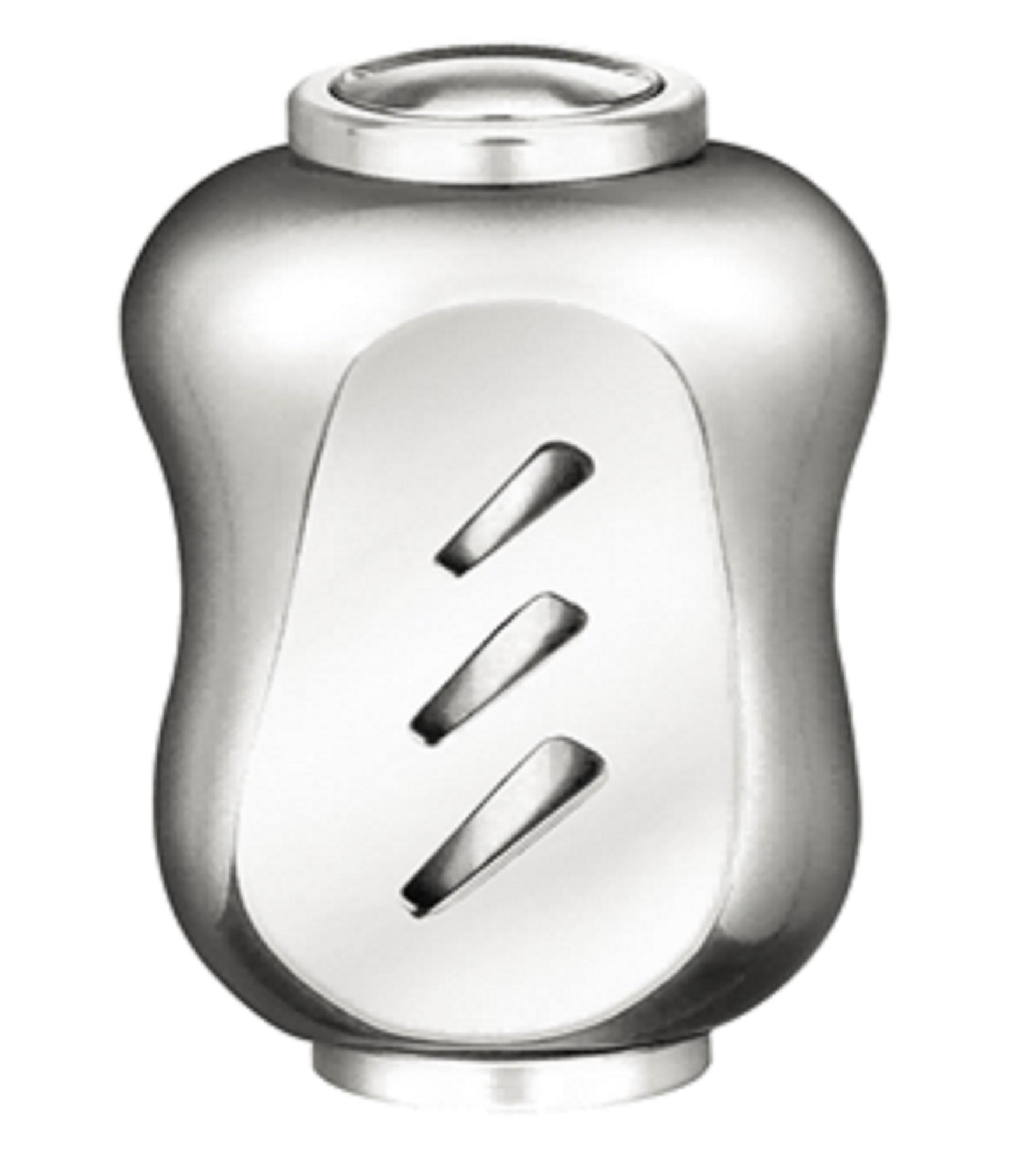Bouton De Moulinet Gomexus T22SSRX Flamme Argent 22mm Pour Shimano Et Daiwa