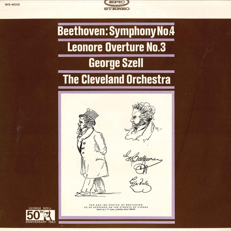 

LP Record GEORGE SZELL, CLEVELAND ORCHESTRA - Beethoven: Symphony No. 4, leonore WS6015 EPIC 1963 Japan Classical Used