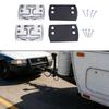 Two Pieces Foldable Tow Hook Accessories Premium Material Construction for Reliable Attachment in Transport Outdoor Activities