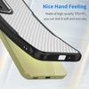 For Samsung Galaxy A16 5G/A16 4G Case Carbon Fiber Scratch-Resistant TPU+PC Phone Cover