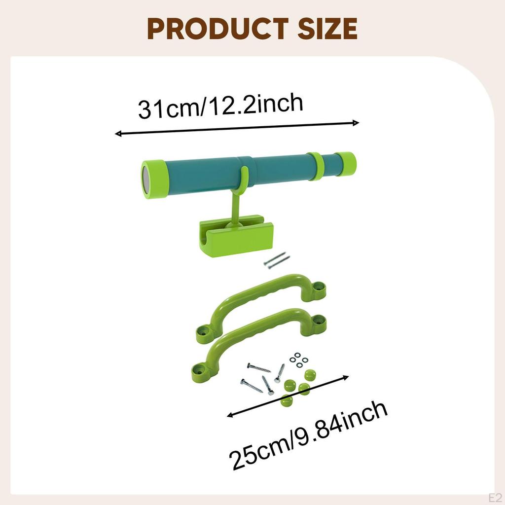 1 Piece Telescope Toy Playground Accessories Kids Pretend Educational Learning Realistic