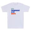 Spit Preworkout In My Mouth Vintage Distressed Funny Workout Quote Unisex's T-Shirt
