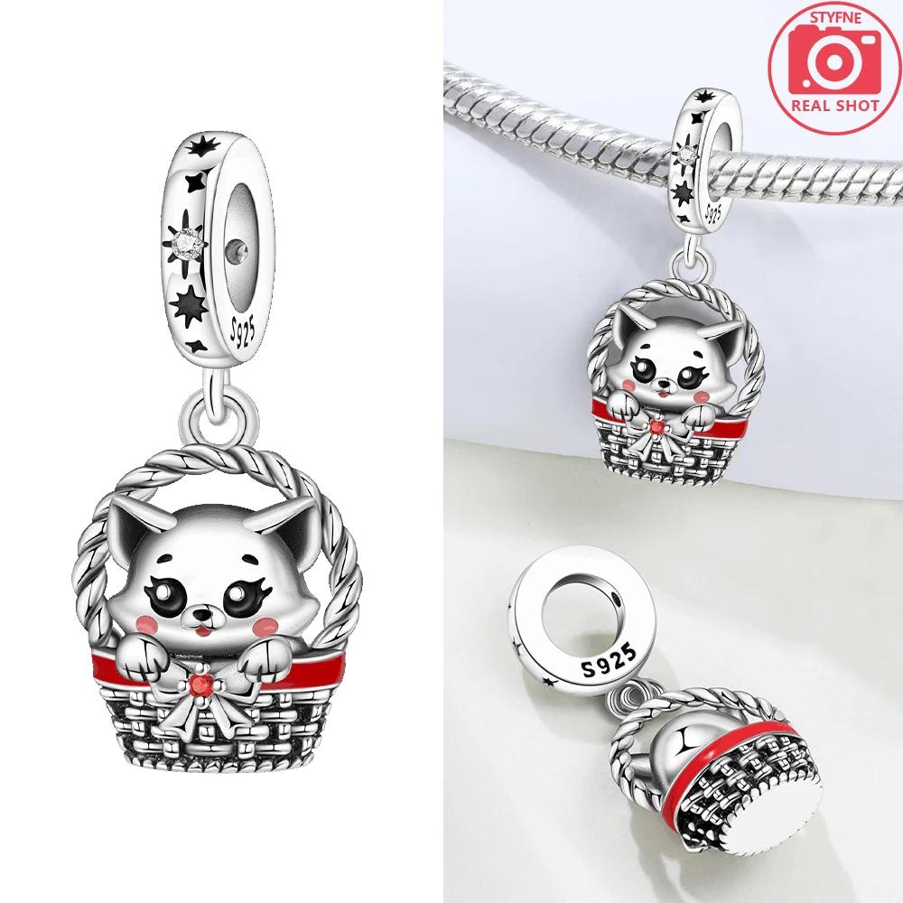 Love Heart Cat Starfish Pendant Whale Dolphin Original Copper Charms Beads Fit Bracelet Gift Accessory Diy Making