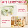 Drool Towel Pet Birthday Outfit Bow Tie Pet Photo Prop Cute Pet Accessories  For Cat