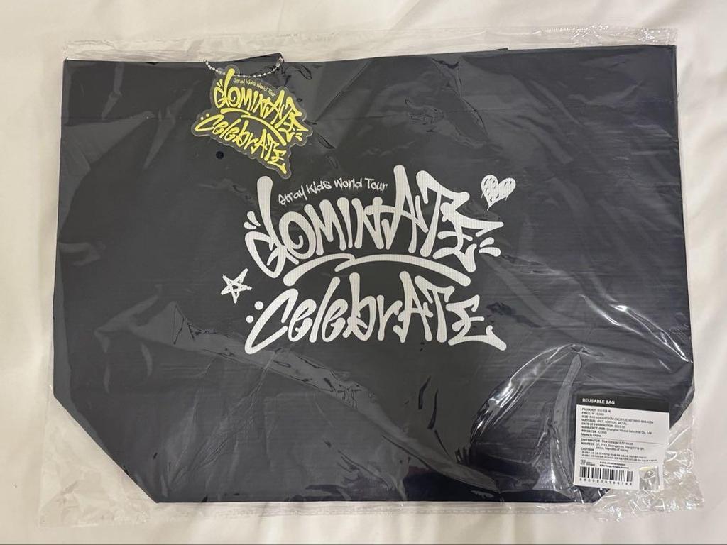 [USED] SKIZ DOMINATE CELEBRATE Pop-Up Reusable Eco Bag