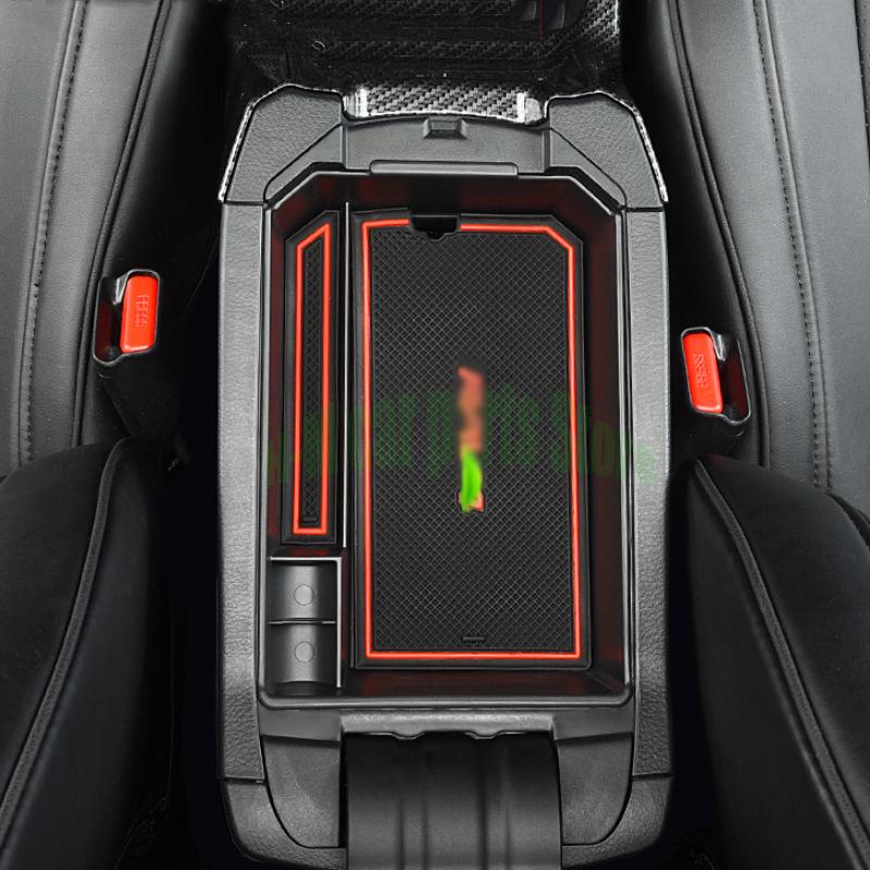 Pentru Toyota RAV4 2016 - 2018 Accesorii Auto Styling Cutie de depozitare centrală pentru mașină Cotieră Remoulată Depozitare pentru mănuși de mașină