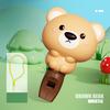 Kids Cartoon Animal Whistle Toy with Lanyard Toddlers Boys Girls Educational Rabbit Pig Bear Whistle Sound Maker Musical Instrument Toy