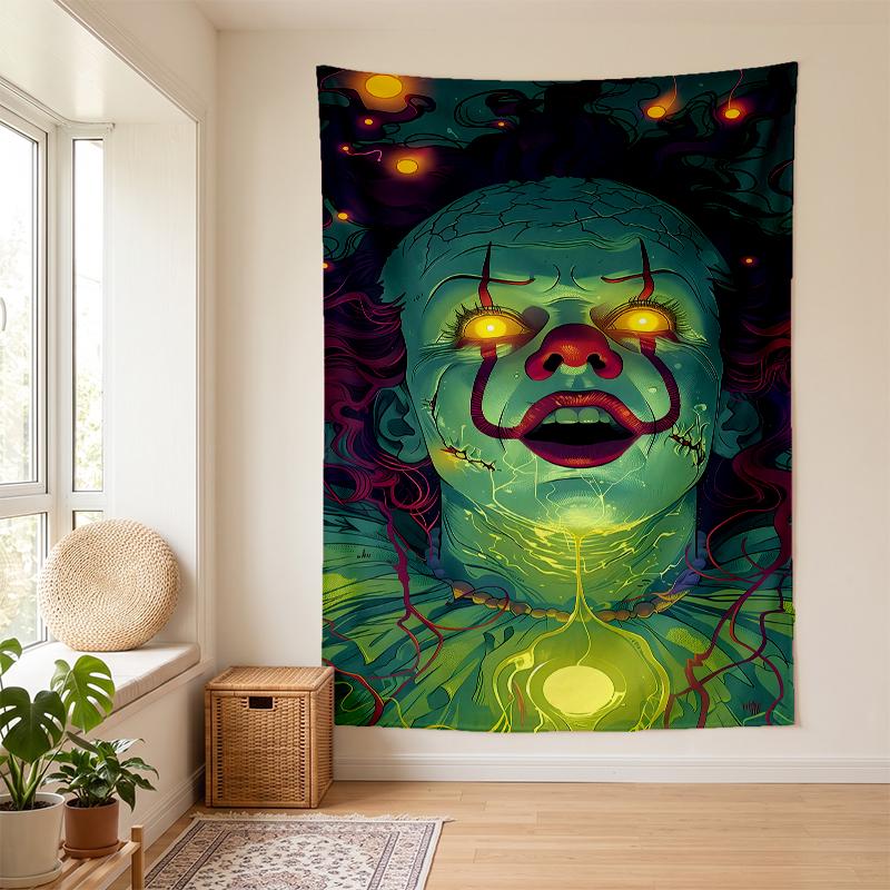 Pennywise (14) Wall Tapestry Stylish Wall Hanging for Bedroom Living Room Dorm Nice Present for Family and Friends