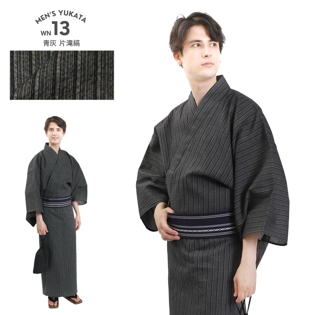 Fuuka Yukata Obi ir juosmens juosta Medvilnė ir dydis Mėlyna Stačiakampė Tamsiai mėlyna WN13L Vyriškas 3 dalių komplektas, Linas, L, (Juosmens virvutė/Kvadratinis obi/B45 Mėlyna)