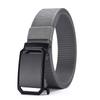 Casual Outdoor Nylon Braided Toothless Automatic Buckle Belt Military Training Breathable Tactical Belt
