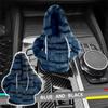 Auto Schalthebelknauf Abdeckung Hoodie Lustig Plüsch Schalthebelmanschette Universelle Passform Manuell Automatik Schutz Winter Warm Dekor