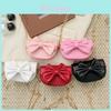 Cute Butterfly Bow Small Crossbody Bag For Kids Girls Boys Pu Material With Stylish Design For Daily Use