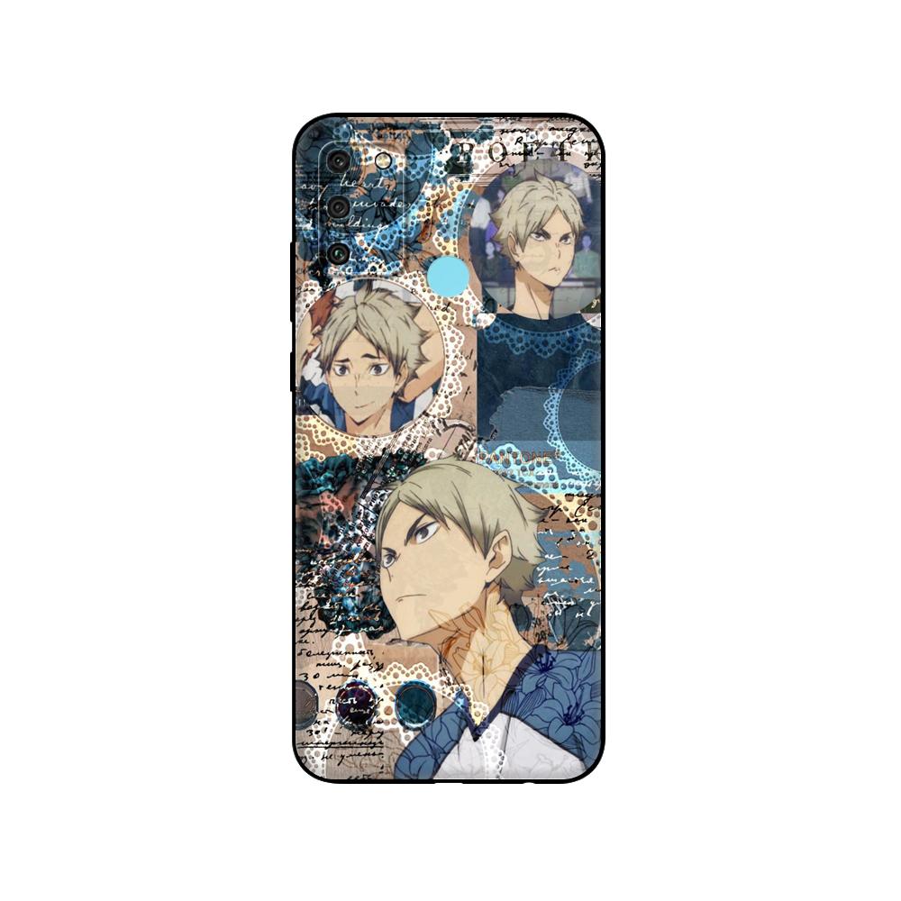 Black tpu Case For Huawei Honor 8a Prime 8s Prime 9 Lite honor 9A 9C 9X Premium 9x Pro 9S Case Cover  Miya Atsumu Haikyuu