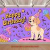 Party Backdrop Happy Birthday Birthday Photo Booth Background Front Door Decor