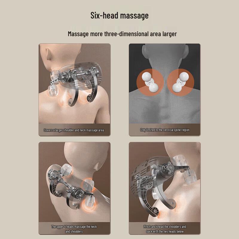Taichang TC-X7 6D Kneading Neck and Shoulder Massager CN plug (adapter included)