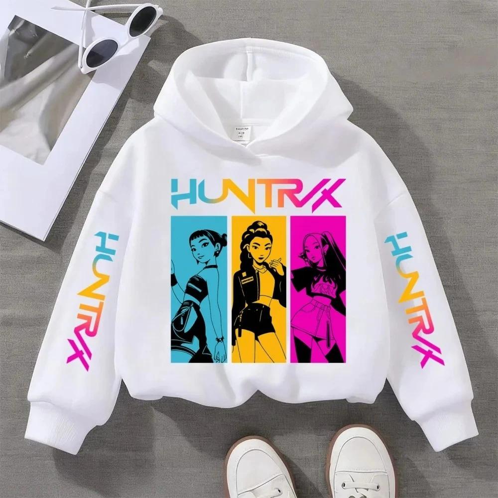 Girls Hoodies & Sweatshirts  KPOP Demon Hunters Children's Sweatshirt  Girls' Cute Fashion Hoodie