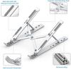 WEFOR Aluminium Alloy Portable Laptop Stand Support Base Notebook Stand For Macbook Pro Lapdesk Computer Laptop Holder Cooling
