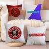 C-Chipotle Mexican Grill Pillow Case Living Room Sofa Decorative Cushion Cover Simple Household Light Luxury Printed Pillow