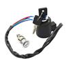 Ignition Switch Lock Set with Keys for Harley Sportster XL 883 1200,Chopper Bobber Cruiser Motorcycle Replacement Repair Part
