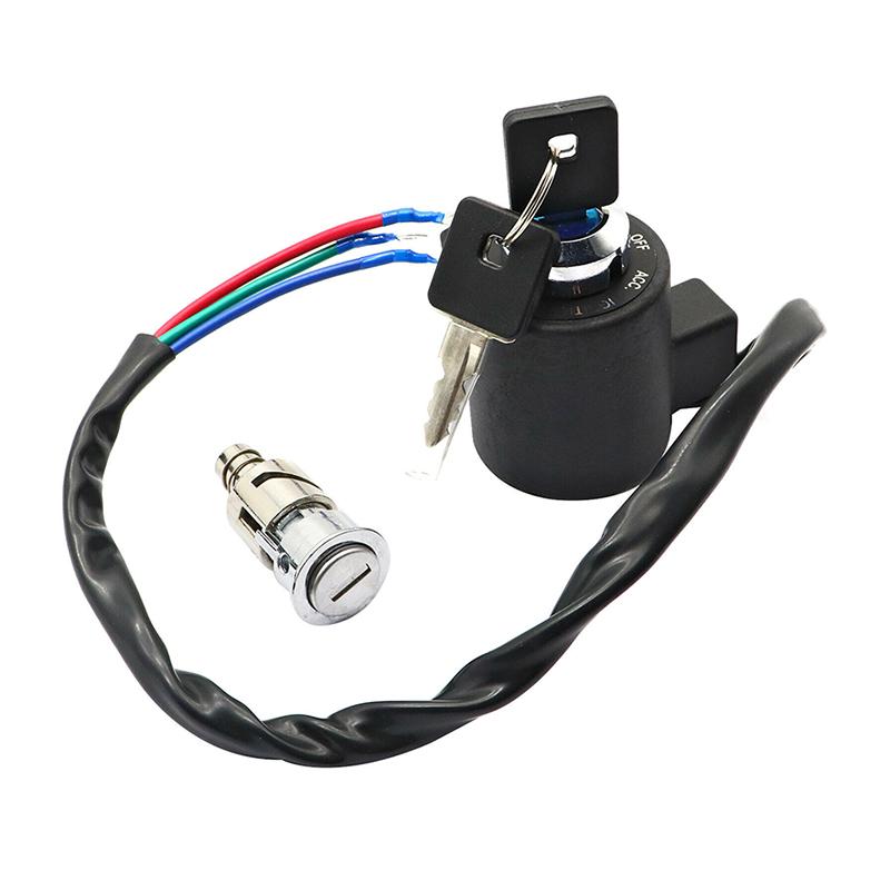 Ignition Switch Lock Set with Keys for Harley Sportster XL 883 1200,Chopper Bobber Cruiser Motorcycle Replacement Repair Part