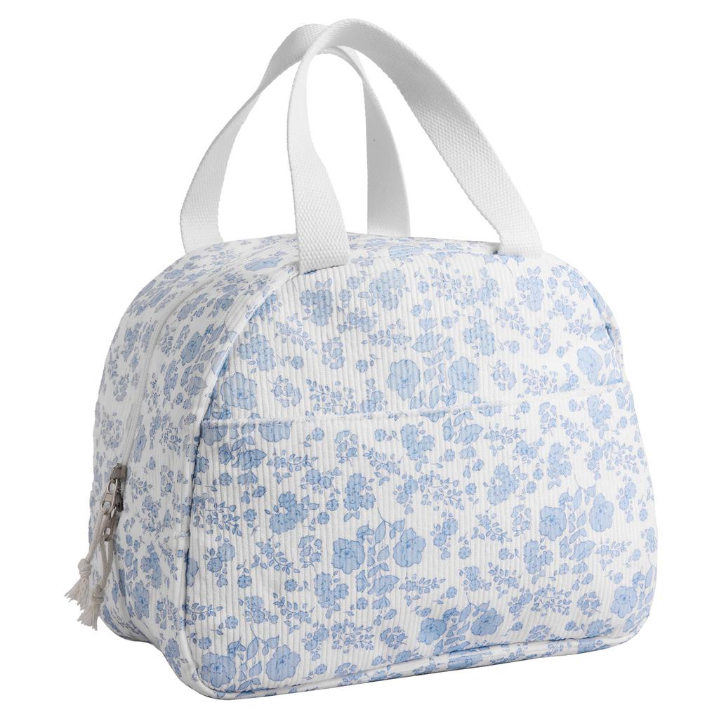 Lunch Bag Thermal Insulated Bento Bag Portable Cotton Cloth Food Picnic Lunch Bento Box Bag for Work School Travel