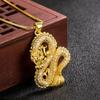 New 925 Sterling Silver Necklace 5A Zircon Dragon High Quality Fashion Jewelry For Women Chain Wedding Birthday Party GiftGood Product