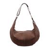 Faux Suede Shoulder Bag for Women, New Autumn/Winter 2026, Trendy, Retro, Large-capacity Single-shoulder Crossbody Bag