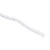 White Pull Cord Nylon Starter Rope Durable Recoil Starter Rope for GX160 Recoil Starter Chain Saw