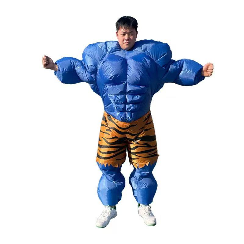 Cross-border Christmas Party Inflatable Fat Chef Costume