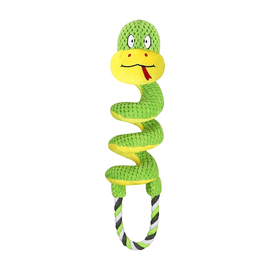 Dog Toys, Interactive Tug Of War, Pulling, Vocalization, Resistance Training, Pet Supplies, Spiral Long Necked Snake Toys
