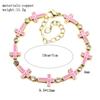 Cross Adjustable Bracelet Devil's Eye Zircon Bracelet Hip Hop Multi Color Women's Bracelet