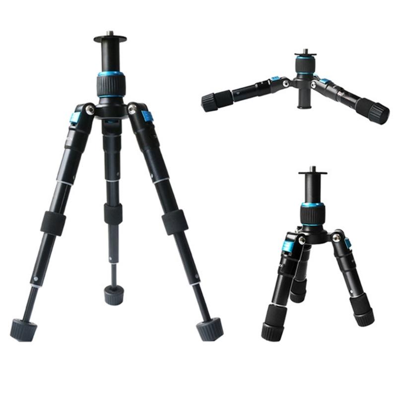 Lightweight Tabletop Tripod For DSLR Cameras Extendable 150mm To 420mm Solid Aluminum Alloy Construction 3/8Inch Mount
