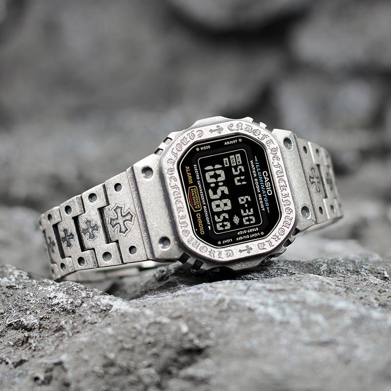Casio Orologio Unisex Serie G-SQUAD Nero DW-5600UE-1(Watch4--)