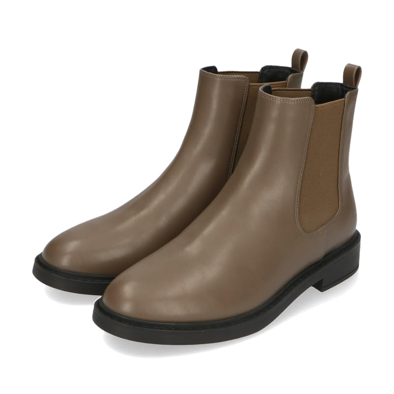 Flat Side Gore Short Boots/32403