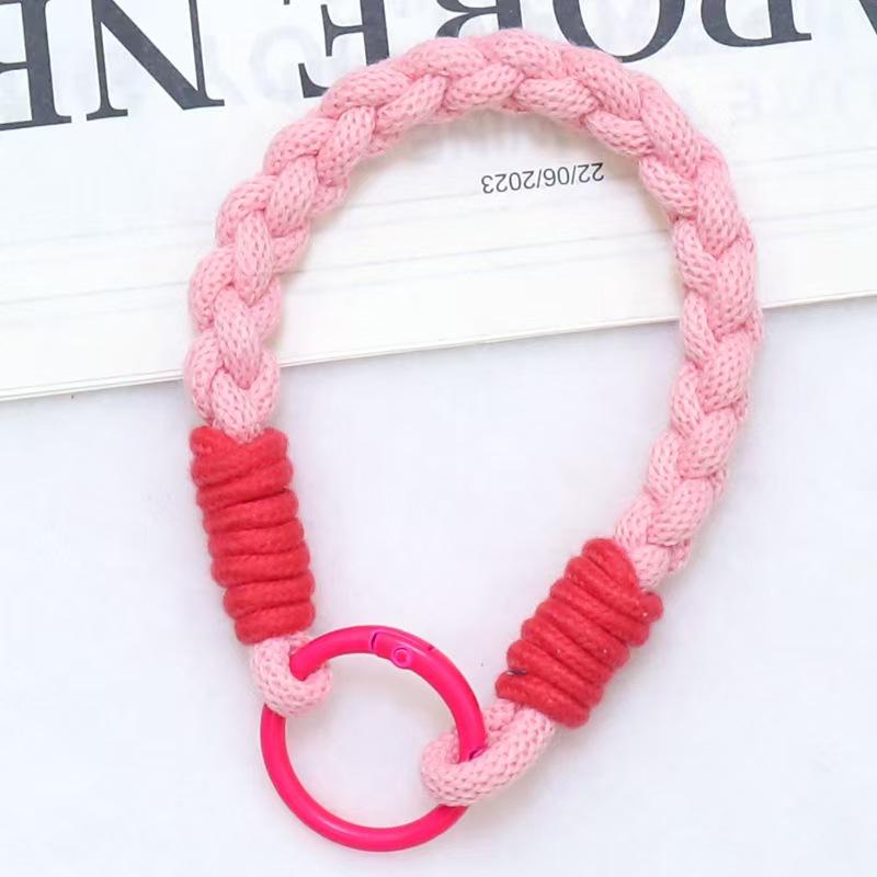 Durable Woven Wrist Phone Lanyard – Universal Short Twist Design
