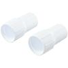 Pool Vacuum Hose Brand New White 2pcs 38mm Accessories Connect Connector End Cuff For Pool Left Hand Pool Hose