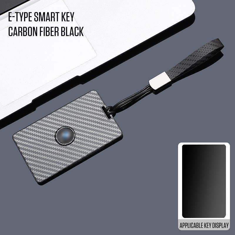 BMW Universelle Carbonfaser-Schlüsselabdeckung mit Schlüsselring