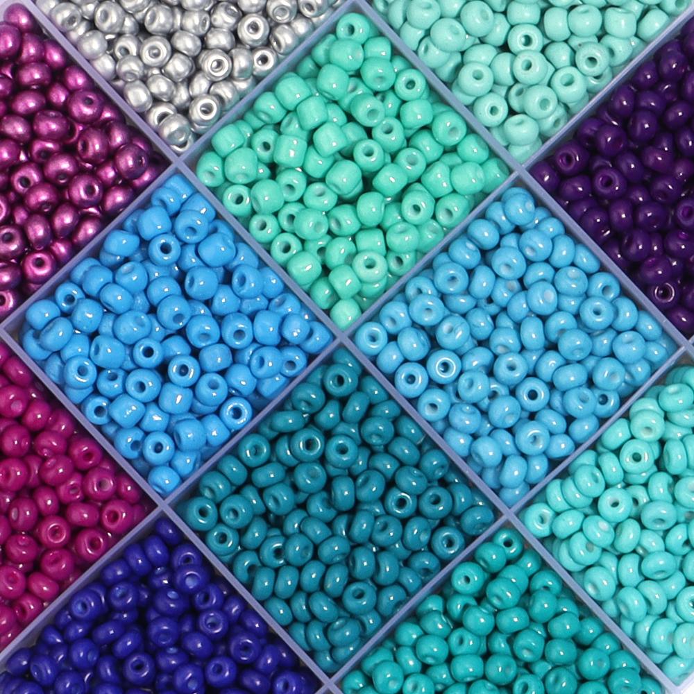 4mm Glass Rice Bead Paint Colored Loose Spacer Beads For High Quality Jewelry Earrings Making DIY Handcraft Bracelet Accessories