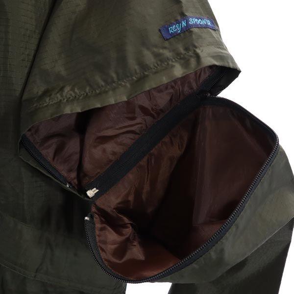 RRL Long Sleeve 2WAY Anorak Parker M Khaki Short Sleeve Men's Used